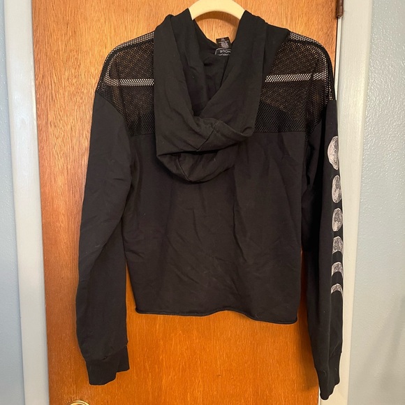 Hot Topic Midnight Hour moon phase pullover hoodie SIZE RUNS SMALL - Picture 2 of 7